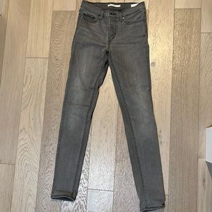 Levi’s grey 311 shaping skinny jeans
